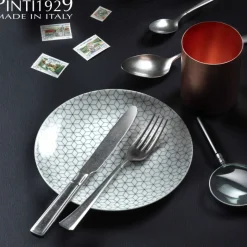 Pintinox Leonardo Cucchiaio Brodo In Acciaio Inox - Set 12 Pz