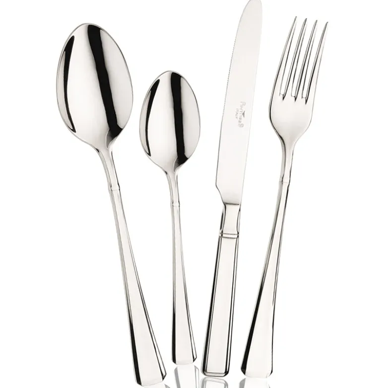 Pintinox Leonardo Servizio Posate In Acciaio Inox - Set 24 Pz