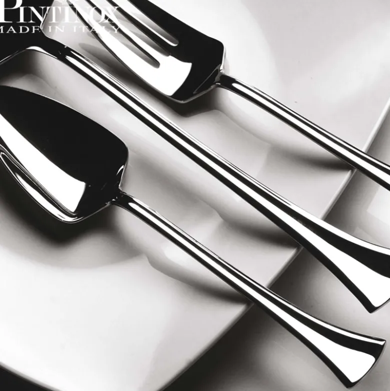 Pintinox Liberty Servizio Posate In Acciaio Inox - Set 126 Pz