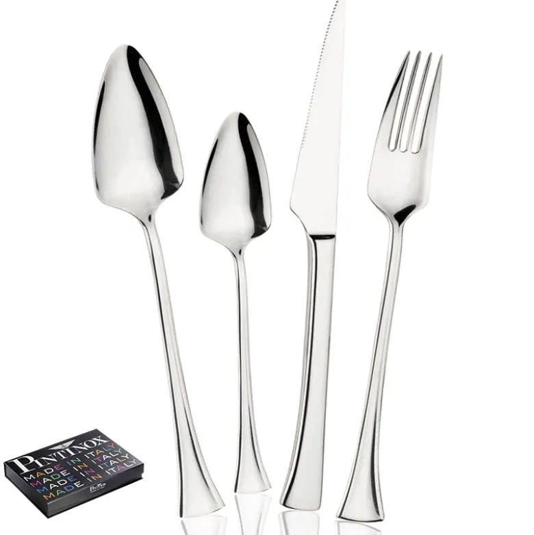 Pintinox Liberty Servizio Posate In Acciaio Inox - Set 75 Pz