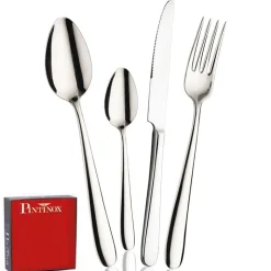 Pintinox Maitre Servizio Posate In Acciaio Inox - Set 24 Pz