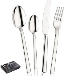 Pintinox Millenium Servizio Posate In Acciaio Inox - Set 75 Pz