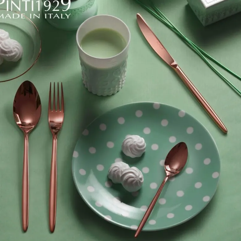 Pintinox Olivia Cucchiaino Moka In Acciaio Inox - Set 12 Pz