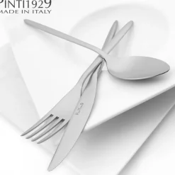 Pintinox Olivia Forchettina Dolce In Acciaio Inox - Set 12 Pz