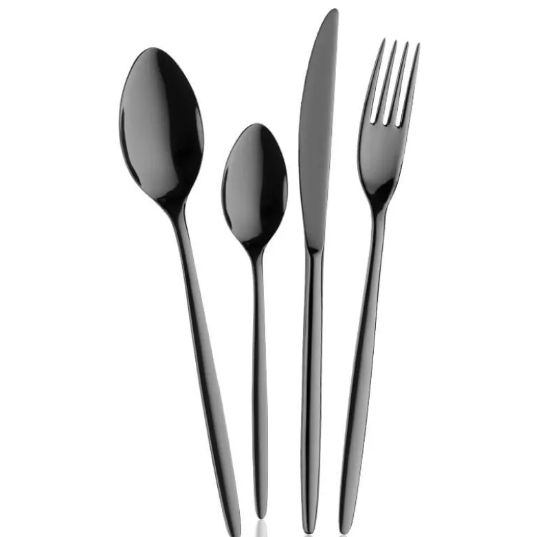 Pintinox Olivia Servizio Posate In Acciaio Inox - Set 24 Pz
