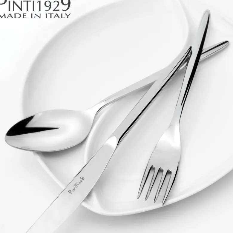 Pintinox Olivia Servizio Posate In Acciaio Inox - Set 24 Pz