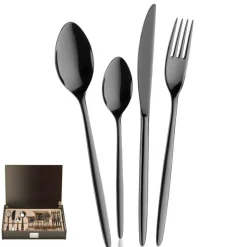 Pintinox Olivia Servizio Posate In Acciaio Inox - Set 24 Pz