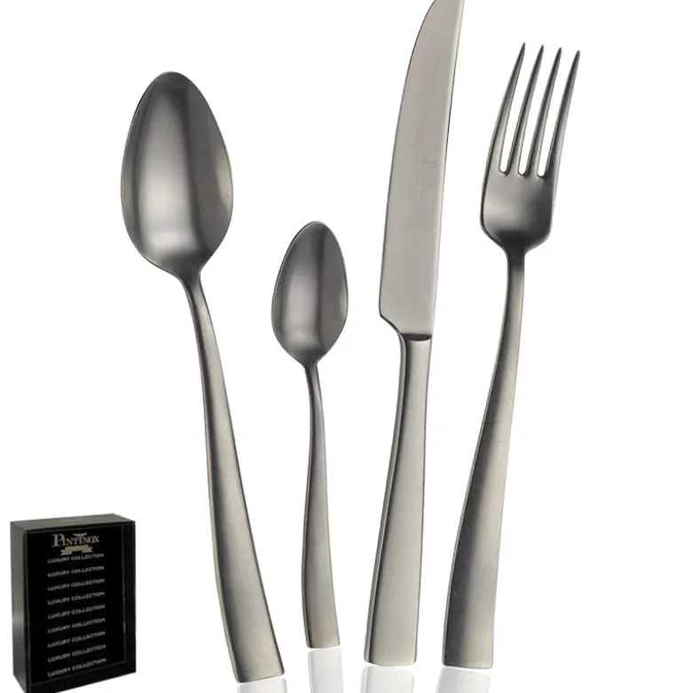 Pintinox Palace Servizio Posate In Acciaio Inox - Set 24 Pz