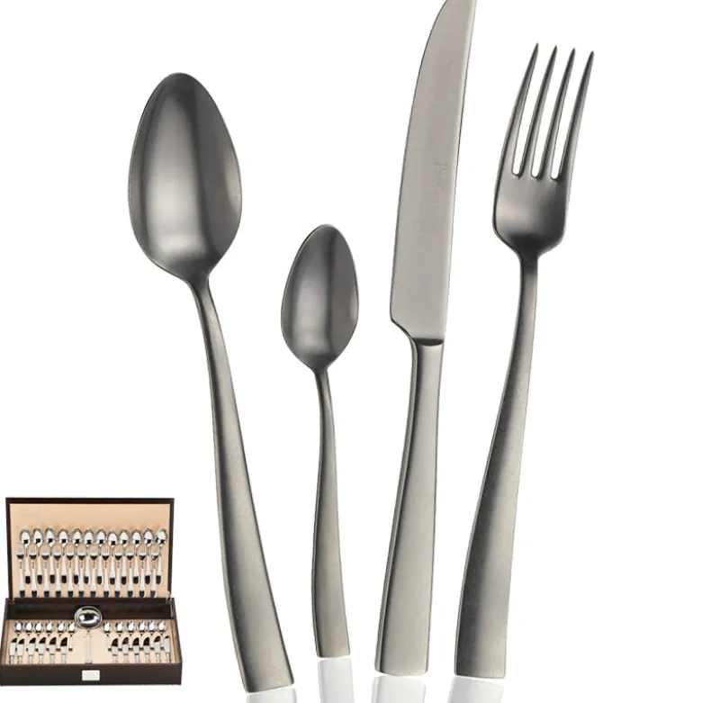 Pintinox Palace Servizio Posate In Acciaio Inox - Set 49 Pz