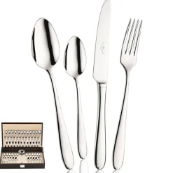 Pintinox Palladium Servizio Posate In Acciaio Inox - Set 49 Pz
