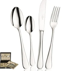 Pintinox Pitagora Servizio Posate In Acciaio Inox - Set 126 Pz