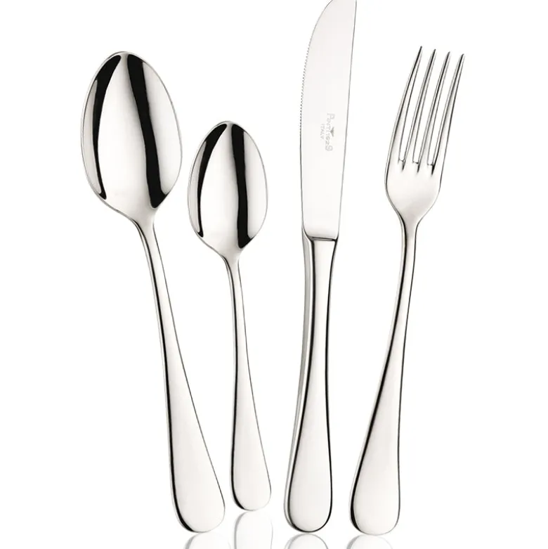 Pintinox Pitagora Servizio Posate In Acciaio Inox - Set 24 Pz