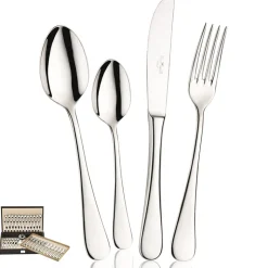 Pintinox Pitagora Servizio Posate In Acciaio Inox - Set 75 Pz