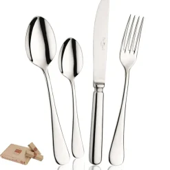 Pintinox Pitagora Servizio Posate In Acciaio Inox - Set 75 Pz