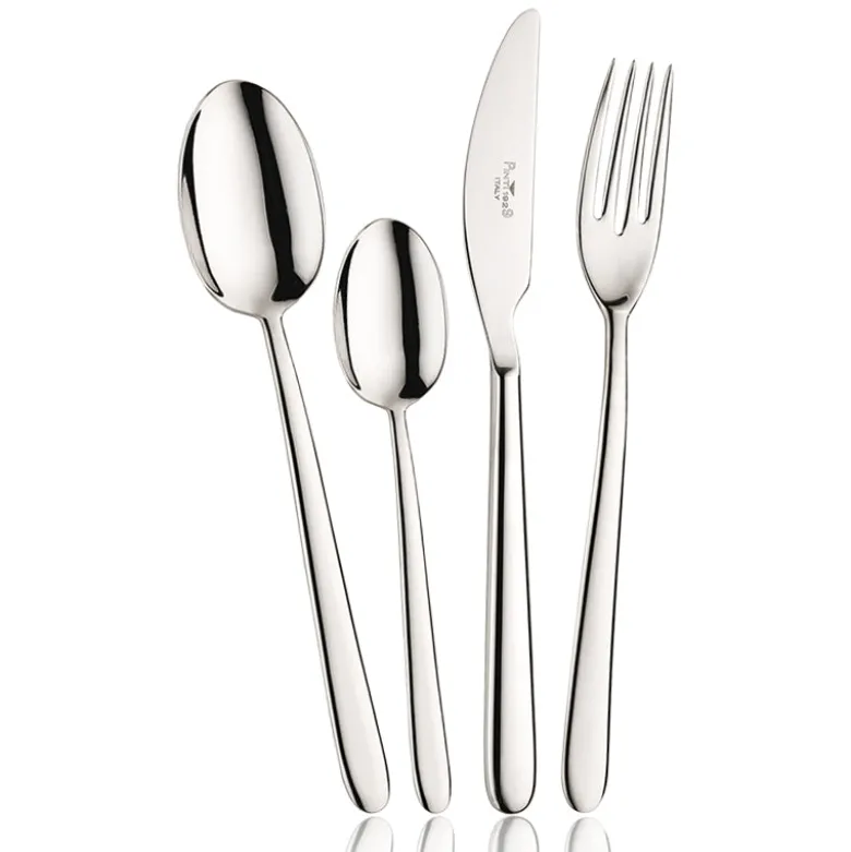 Pintinox Privilege Servizio Posate In Acciaio Inox - Set 24 Pz