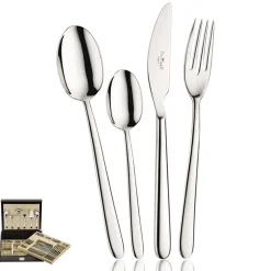 Pintinox Privilege Servizio Posate In Acciaio Inox - Set 126 Pz