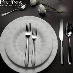 Pintinox Ritz Coltello Bistecca In Acciaio Inox - Set 12 Pz