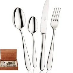 Pintinox Ritz Servizio Posate In Acciaio Inox - Set 24 Pz