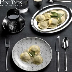 Pintinox Romanino Coltello Frutta In Acciaio Inox - Set 12 Pz