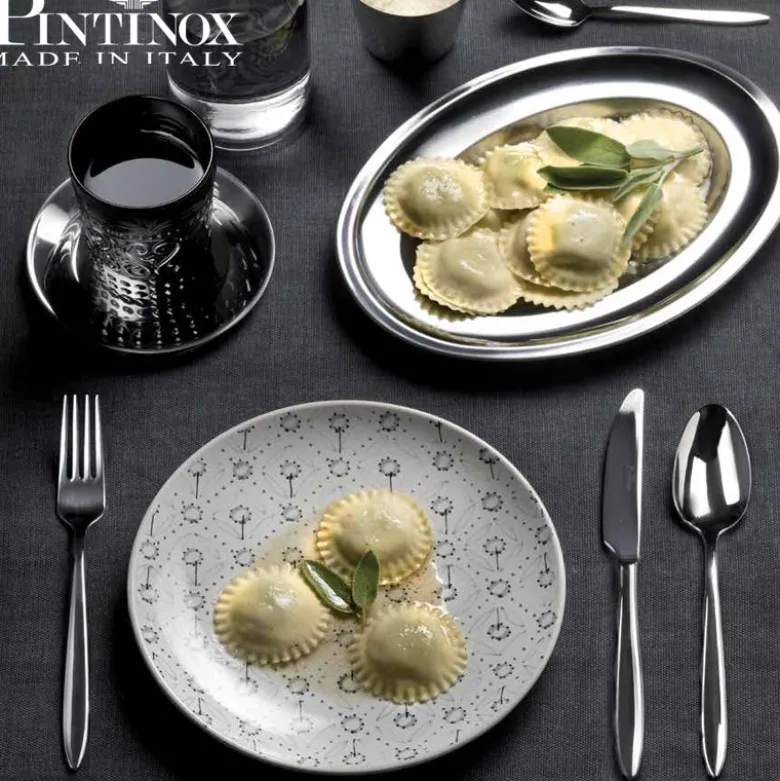 Pintinox Romanino Cucchiaino Moka In Acciaio Inox - Set 12 Pz