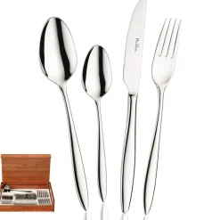 Pintinox Romanino Servizio Posate In Acciaio Inox - Set 49 Pz