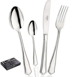 Pintinox Sabrina Servizio Posate In Acciaio Inox - Set 49 Pz