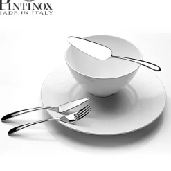 Pintinox Savoy Forchettina Dolce In Acciaio Inox - Set 12 Pz