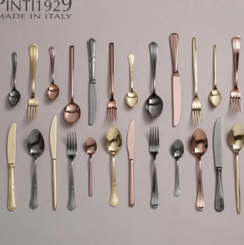 Pintinox Settecento Coltello Tavola In Acciaio Inox - Set 12 Pz