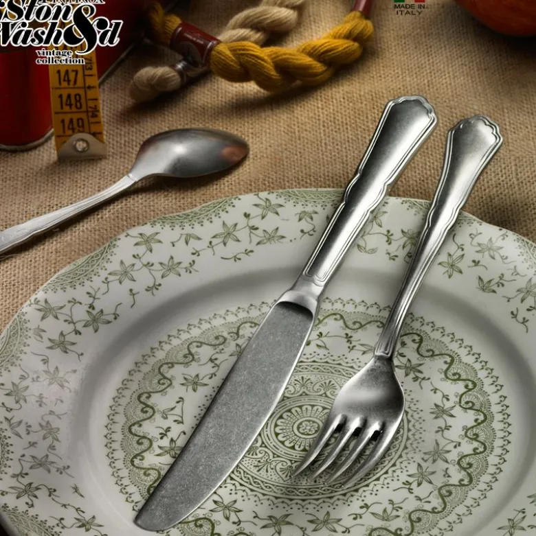 Pintinox Settecento Cucchiaio Tavola In Acciaio Inox - Set 12 Pz
