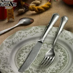 Pintinox Settecento Cucchiaio Brodo In Acciaio Inox - Set 12 Pz