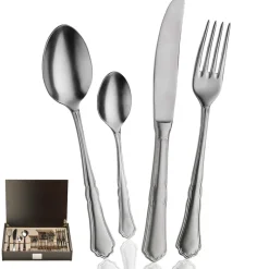 Pintinox Settecento Servizio Posate In Acciaio Inox - Set 24 Pz