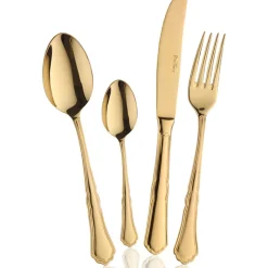 Pintinox Settecento Servizio Posate In Acciaio Inox - Set 24 Pz