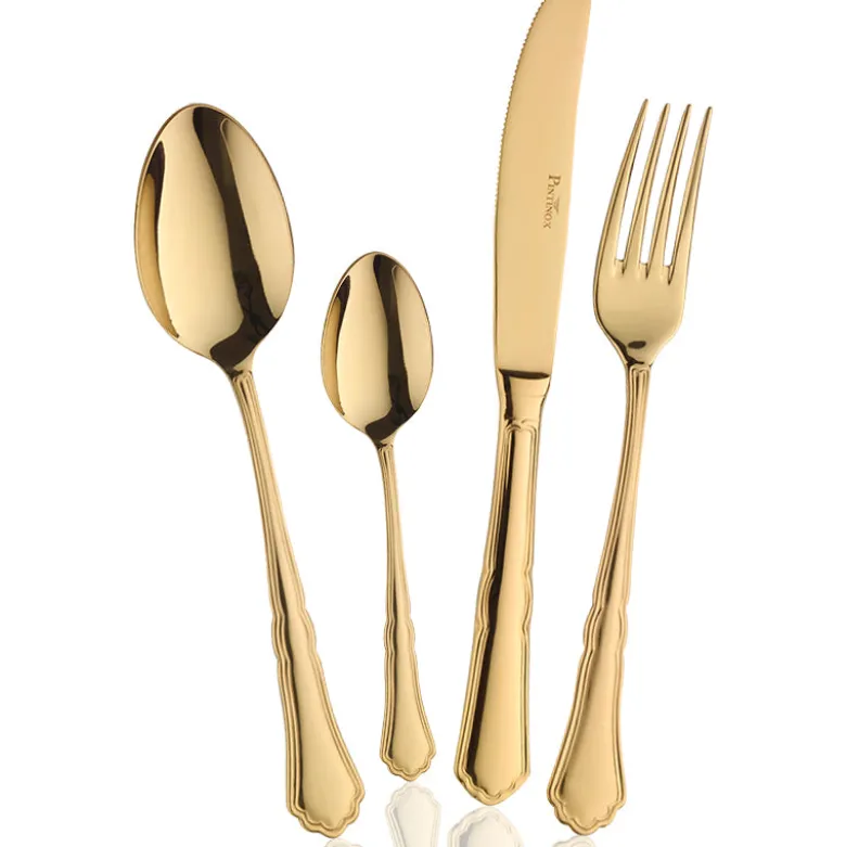 Pintinox Settecento Servizio Posate In Acciaio Inox - Set 24 Pz