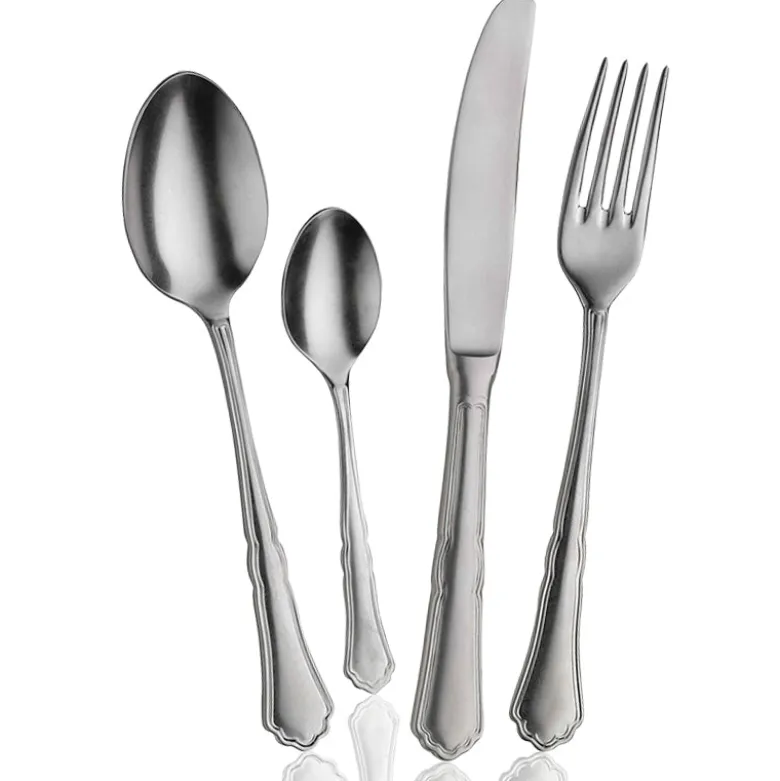 Pintinox Settecento Servizio Posate In Acciaio Inox - Set 24 Pz