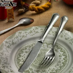 Pintinox Settecento Servizio Posate In Acciaio Inox - Set 24 Pz