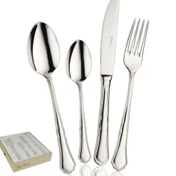Pintinox Settecento Servizio Posate In Acciaio Inox - Set 24 Pz