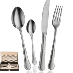 Pintinox Settecento Servizio Posate In Acciaio Inox - Set 49 Pz