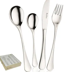 Pintinox Solaris Servizio Posate In Acciaio Inox - Set 24 Pz
