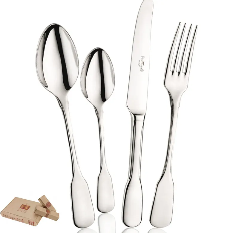 Pintinox Spaten Servizio Posate In Acciaio Inox - Set 75 Pz