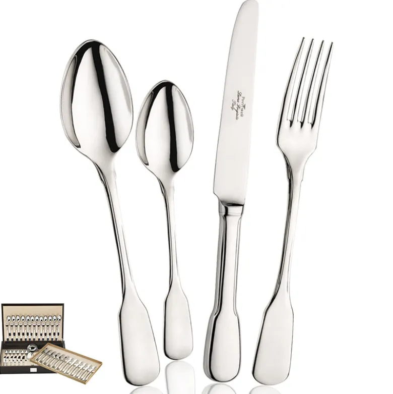 Pintinox Spaten Servizio Posate In Acciaio Inox - Set 75 Pz