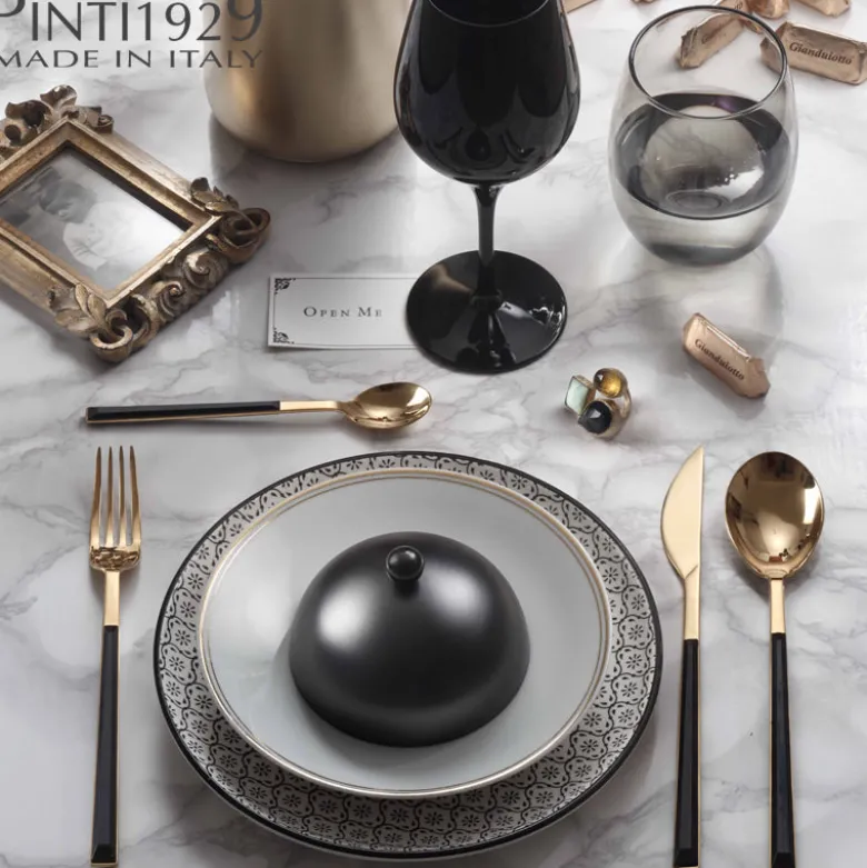 Pintinox Sushi Queen Cucchiaio Tavola In Acciaio Inox - ABS - Set 12 Pz