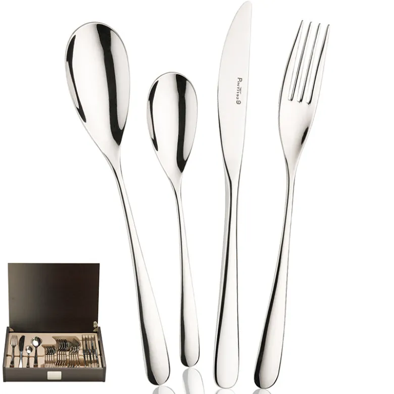 Pintinox Swing Servizio Posate In Acciaio Inox - Set 24 Pz