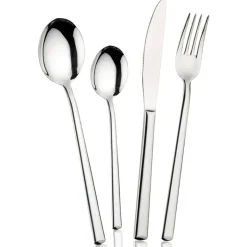 Pintinox Synthesis Servizio Posate In Acciaio Inox - Set 24 Pz