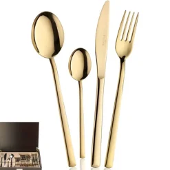 Pintinox Synthesis Servizio Posate In Acciaio Inox - Set 24 Pz