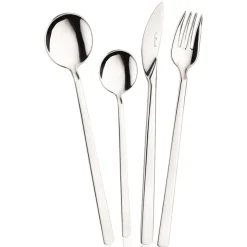 Pintinox Tecna Servizio Posate In Acciaio Inox - Set 24 Pz