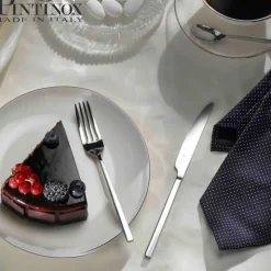 Pintinox Tie Servizio Posate In Acciaio Inox Forgiato - Set 24 Pz