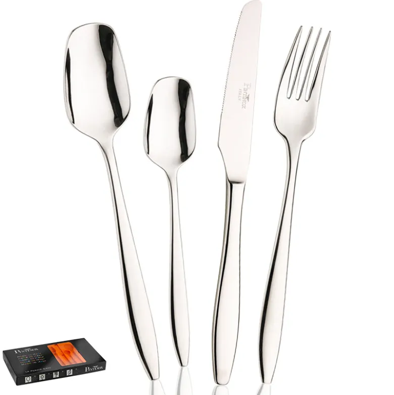 Pintinox Trend Servizio Posate In Acciaio Inox - Set 24 Pz