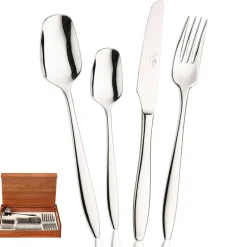Pintinox Trend Servizio Posate In Acciaio Inox - Set 49 Pz