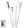 Pintinox Tulipani Servizio Posate In Acciaio Inox - Set 24 Pz