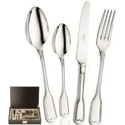 Pintinox Vittoriale Servizio Posate In Acciaio Inox - Set 24 Pz